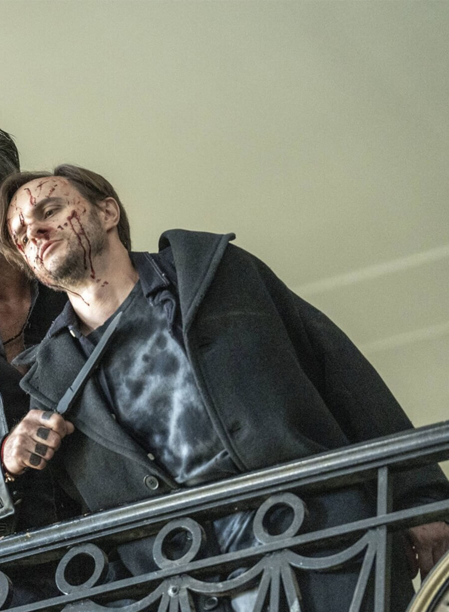 The Walking Dead City Buraz black Coat