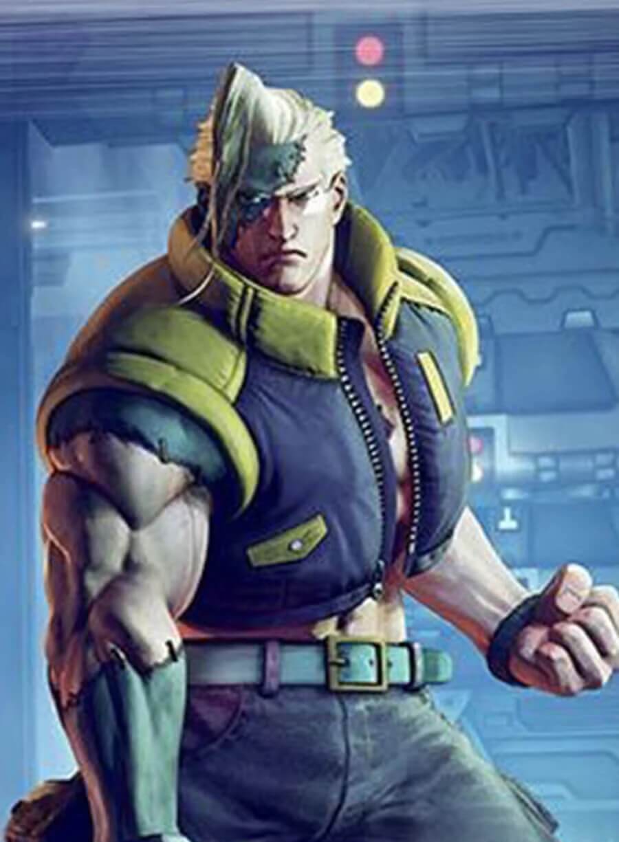 Charlie Street Fighter 6 Vest