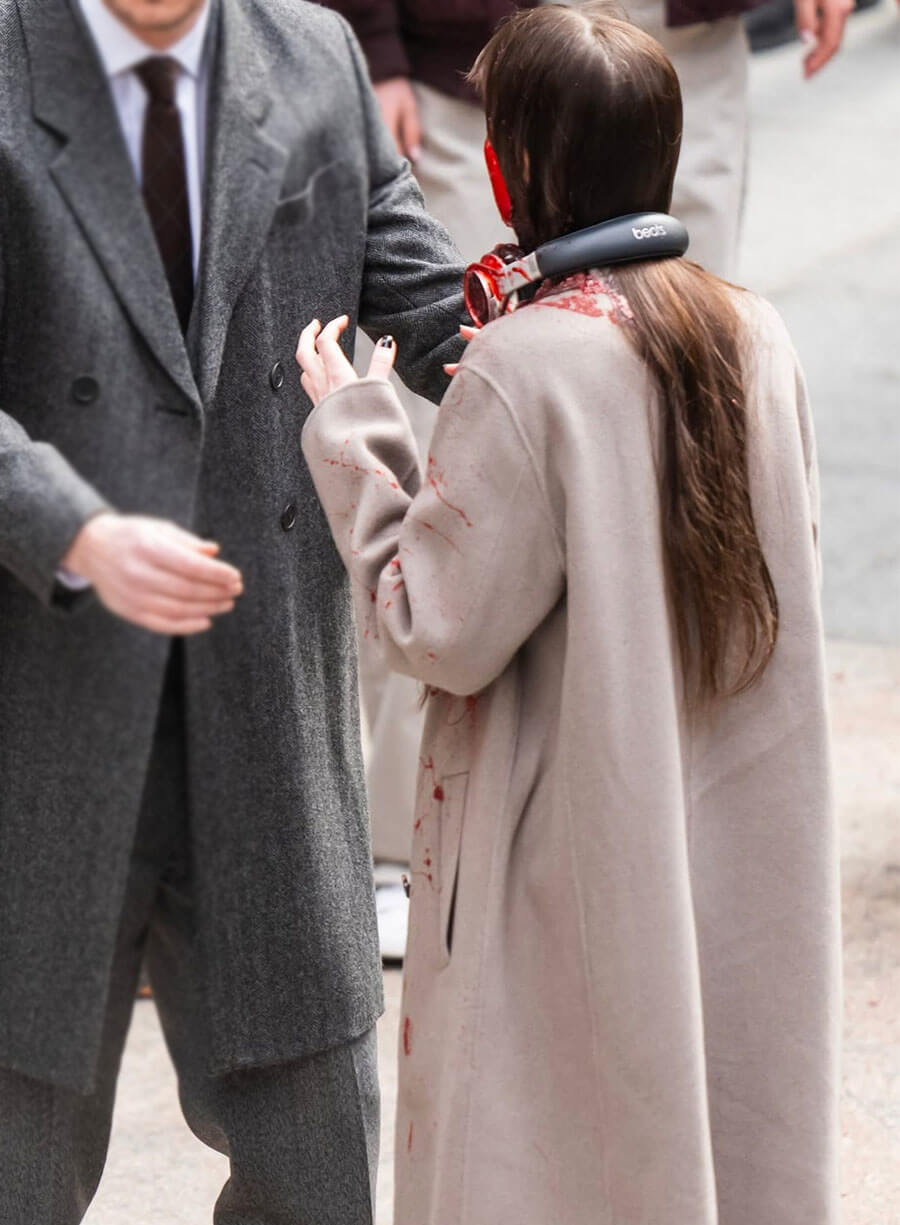 Dakota Johnson Verity 2026 Lowen Ashleigh Wool Coat