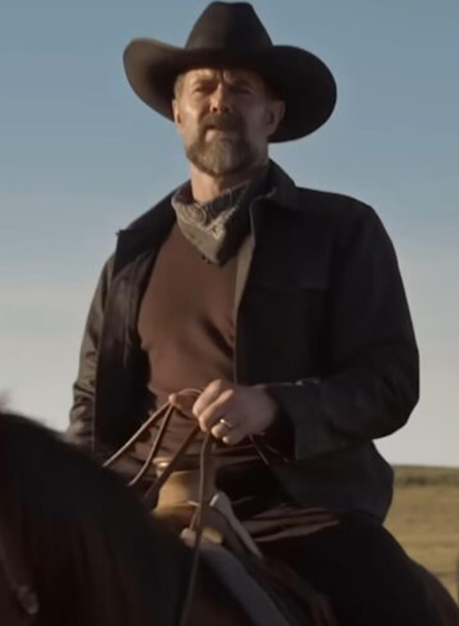 Garret Dillahunt Lanterns 2026 Brown Cotton Jacket