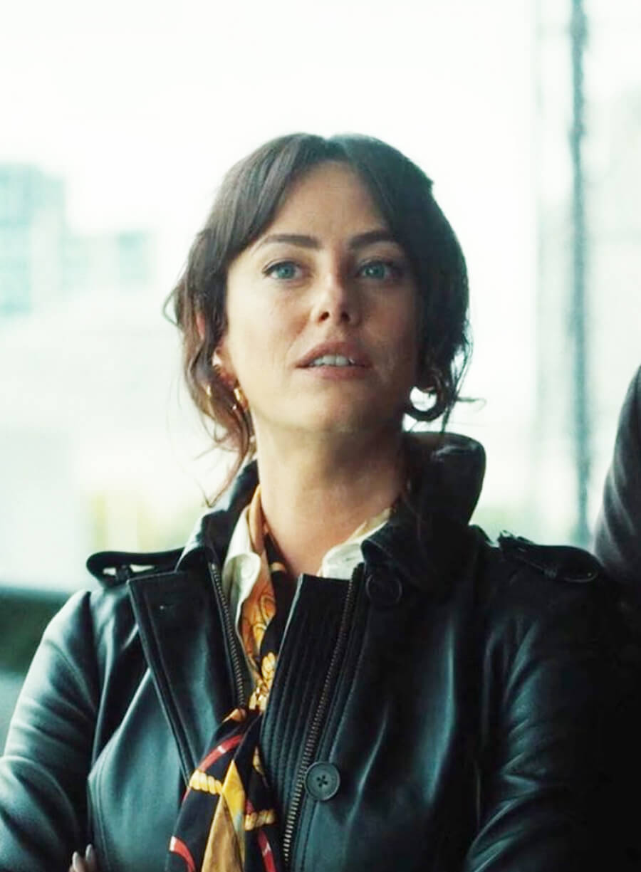 Kaya Scodelario The Gentlemen S02 Susie Glass Leather Jacket