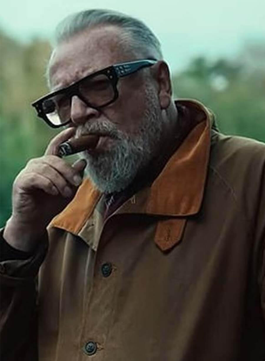 Ray Winstone The Gentlemen S02 Bobby Glass Cotton Jacket