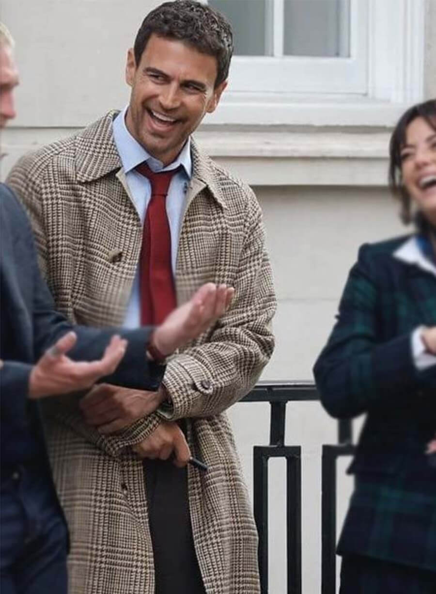 The Gentlemen S02 Eddie Horniman Wool Plaid Coat