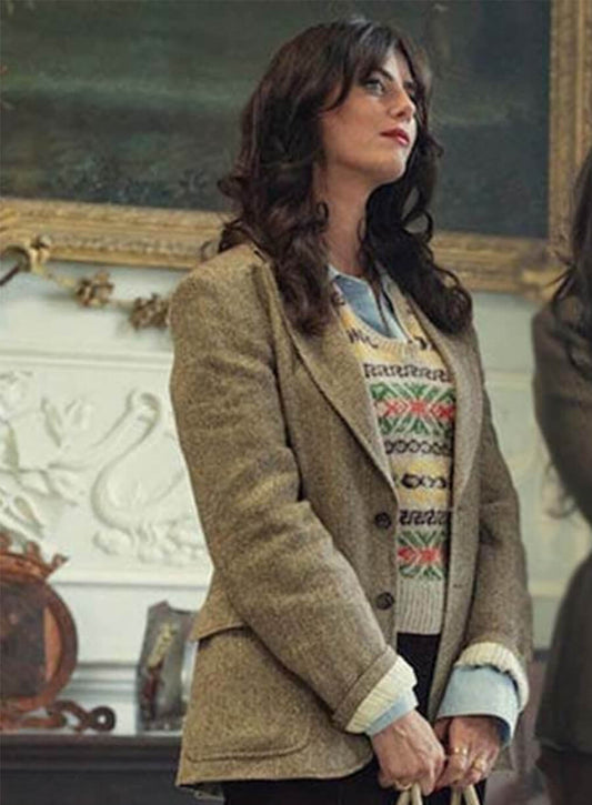 The Gentlemen S02 Kaya Scodelario Grey Blazer