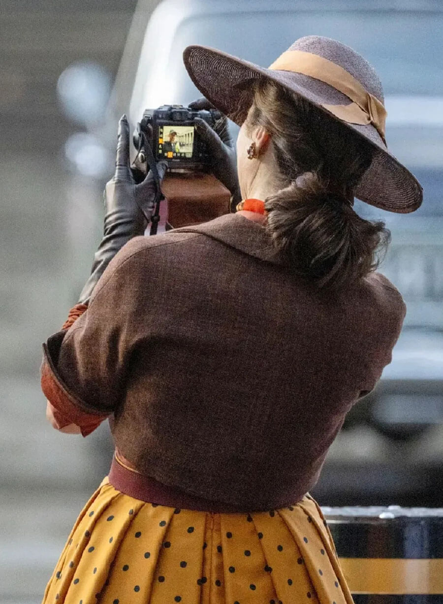 The Mummy 4 Rachel Weisz Brown Wool Jacket