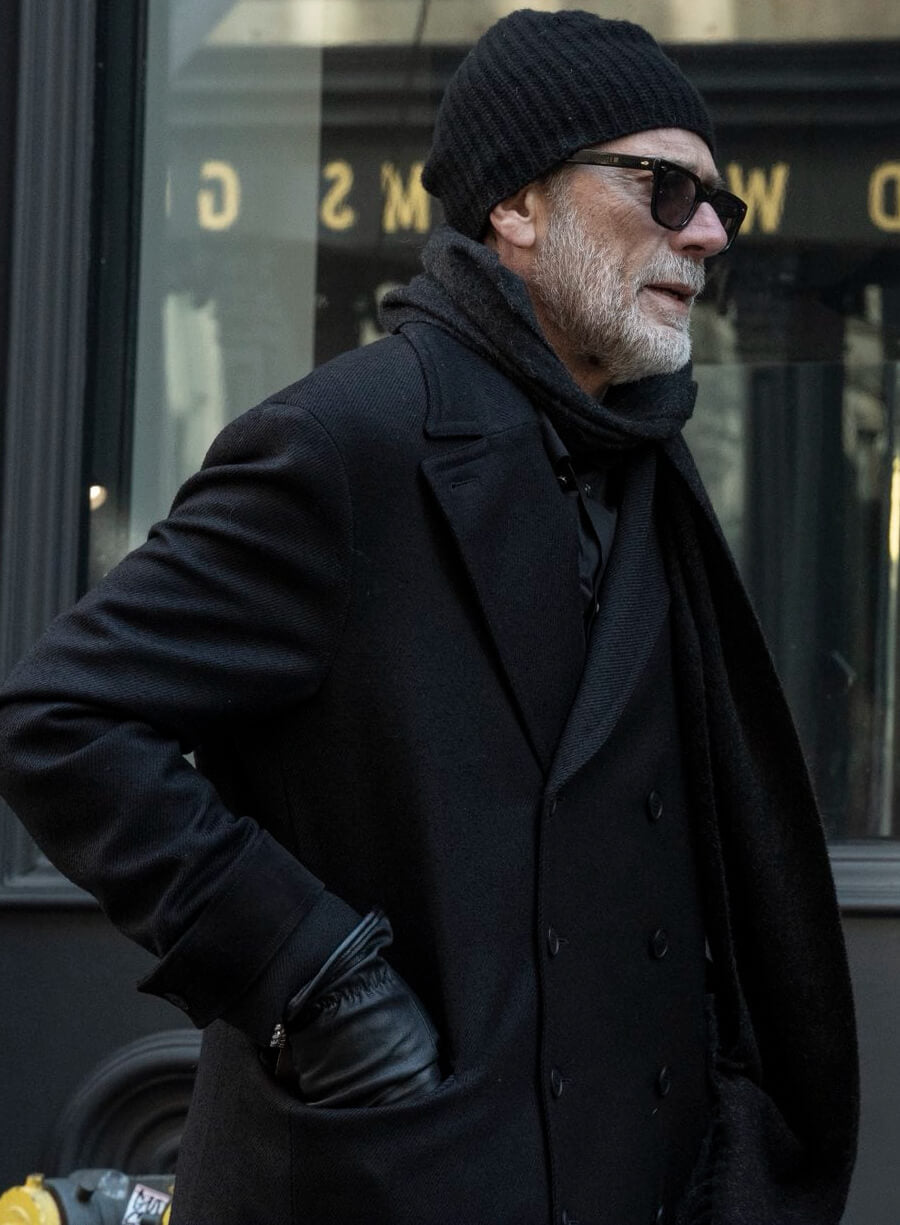 The Walking Dead: Dead City S03 Jeffrey Dean Morgan Black Coat