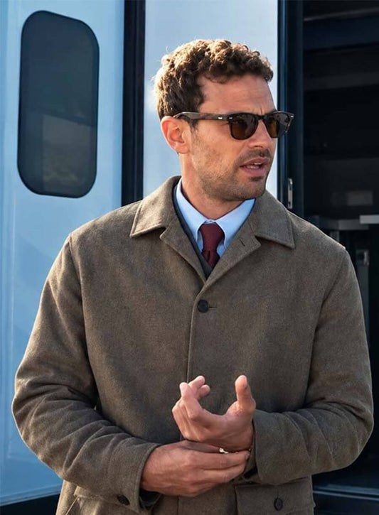 Theo James The Gentlemen S02 Eddie Horniman Wool Jacket