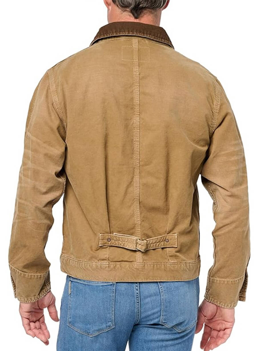 Jensen Ackles Countdown Mark Meachum Brown Cotton Jacket