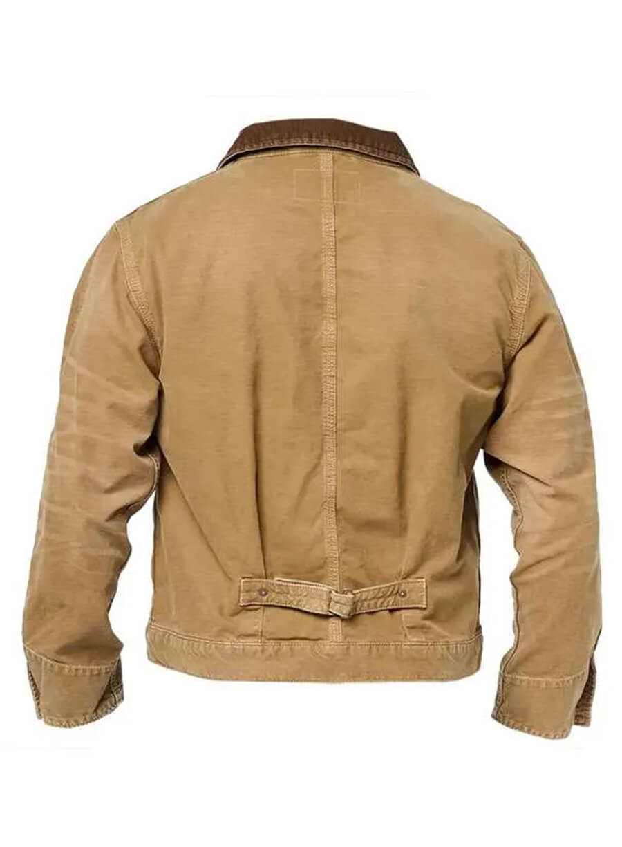 Jensen Ackles Countdown Mark Meachum Brown Cotton Jacket