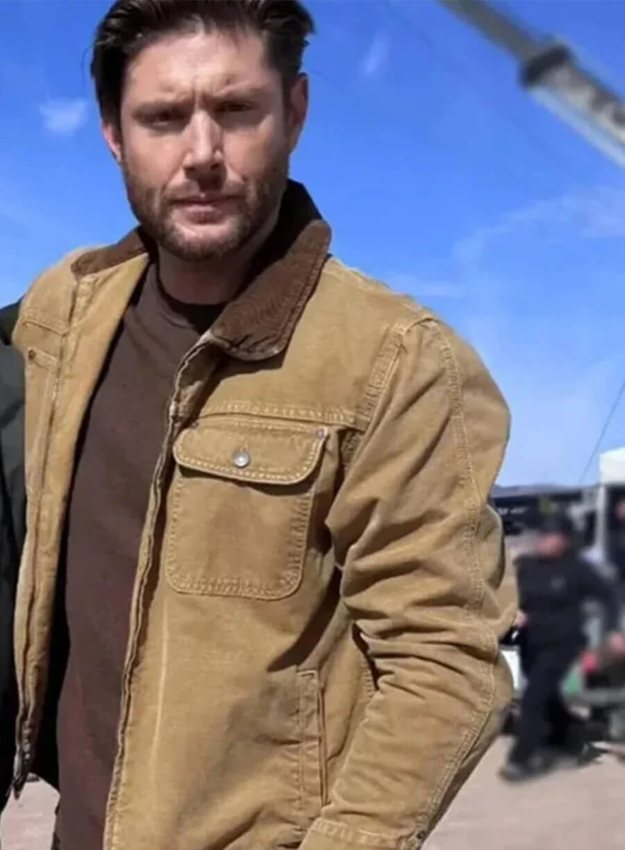 Jensen Ackles Countdown Mark Meachum Brown Cotton Jacket