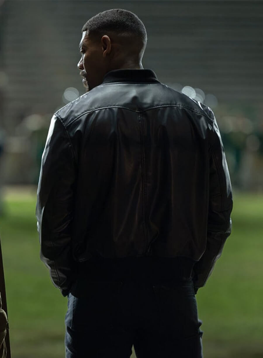 Aaron Pierre Lanterns S01 Leather Jacket