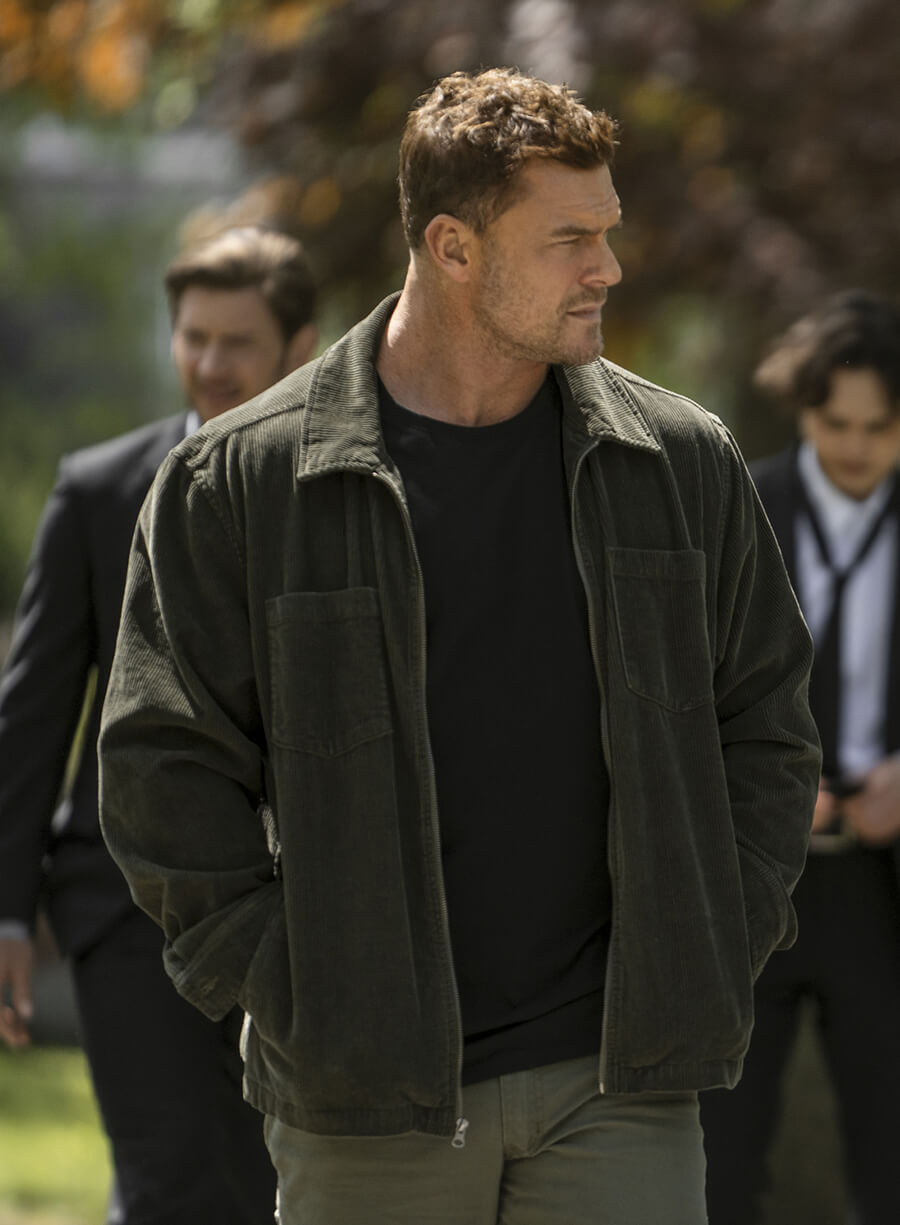 Neagley Jack Reacher Olive Jacket