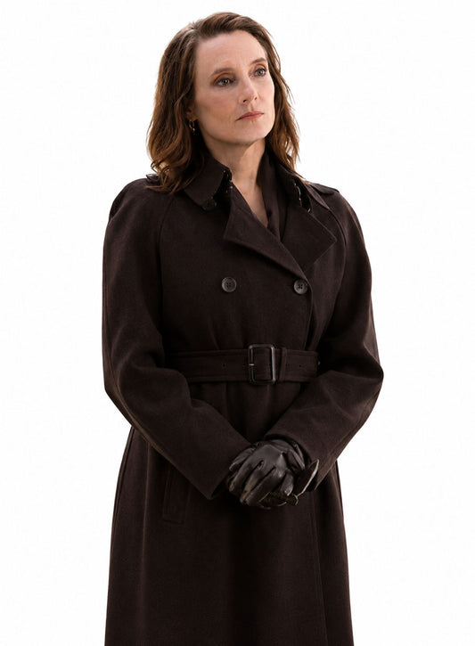 Amie Mackenzie Lanterns S01 Carol Ferris Wool Coat