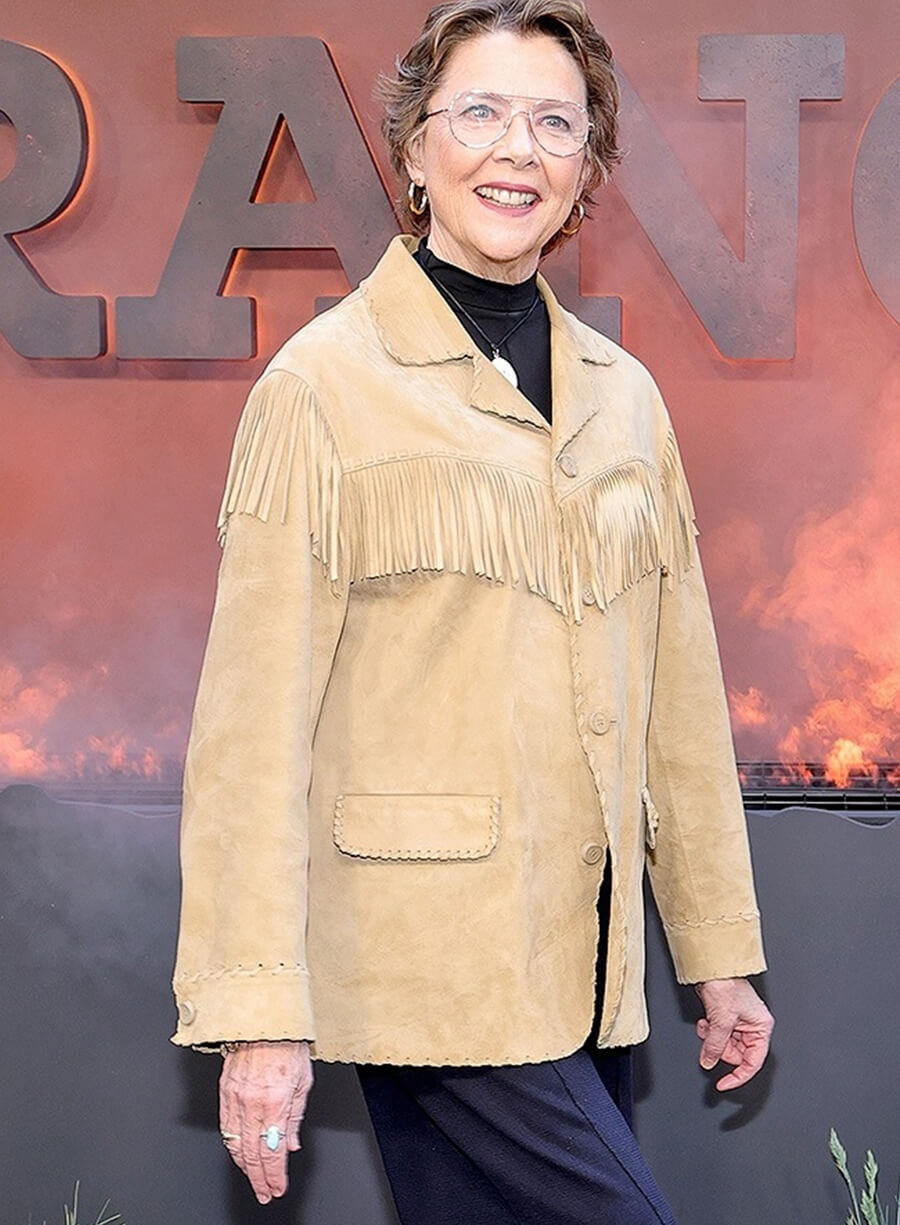 Annette Bening Dutton Ranch Premiere Jacket