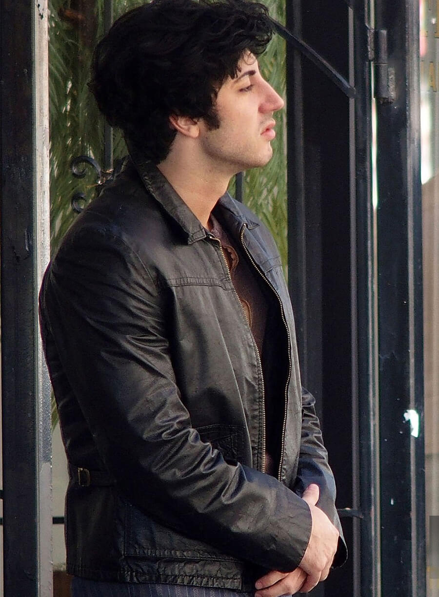 Anthony Ippolito I Play Rocky 2026 Black Leather Jacket