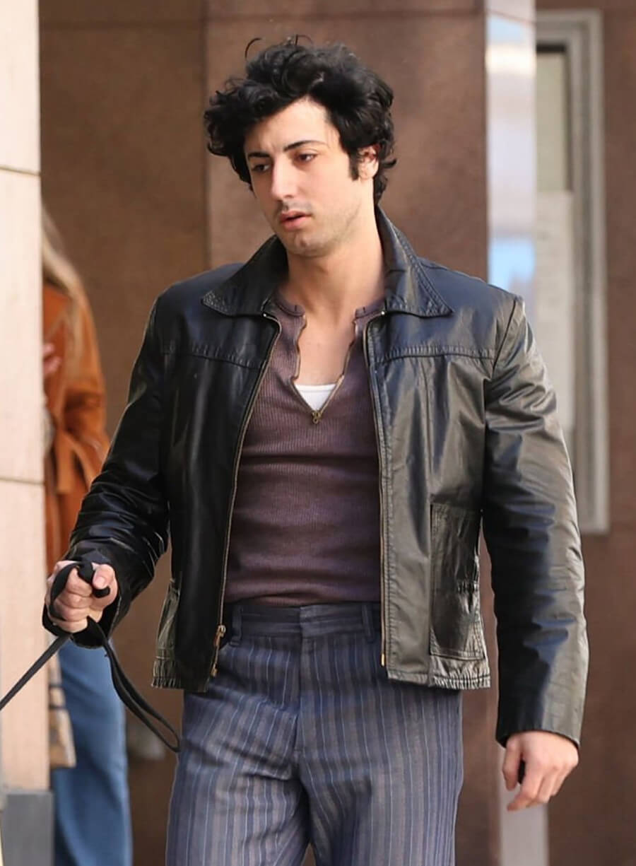Anthony Ippolito I Play Rocky 2026 Black Leather Jacket