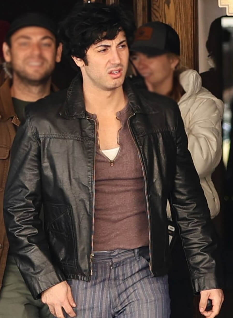 Anthony Ippolito I Play Rocky 2026 Black Leather Jacket
