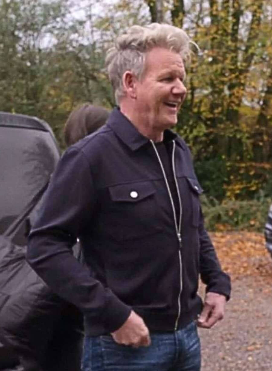 Being Gordon Ramsay 2026 Gordon Ramsay Black Wool Jacket