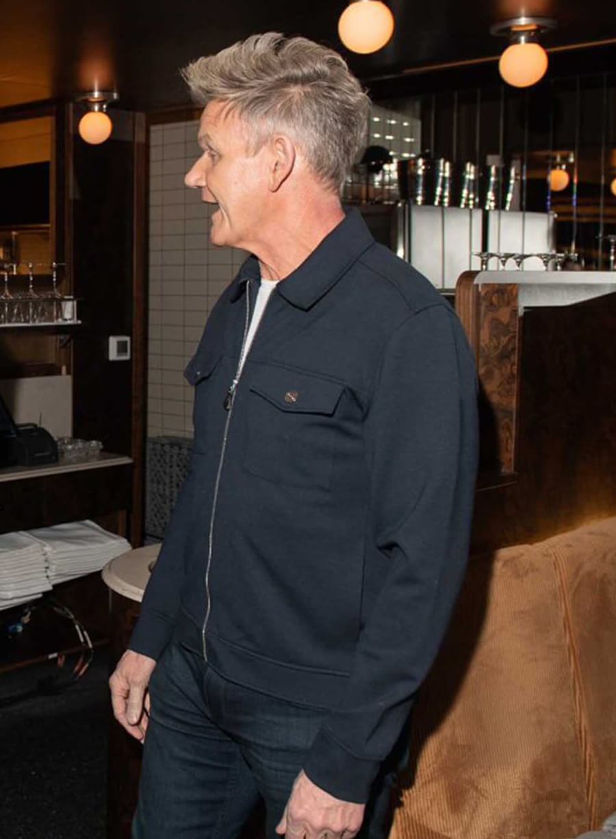 Being Gordon Ramsay 2026 Gordon Ramsay Black Wool Jacket