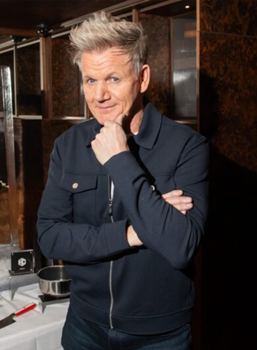 Being Gordon Ramsay 2026 Gordon Ramsay Black Wool Jacket