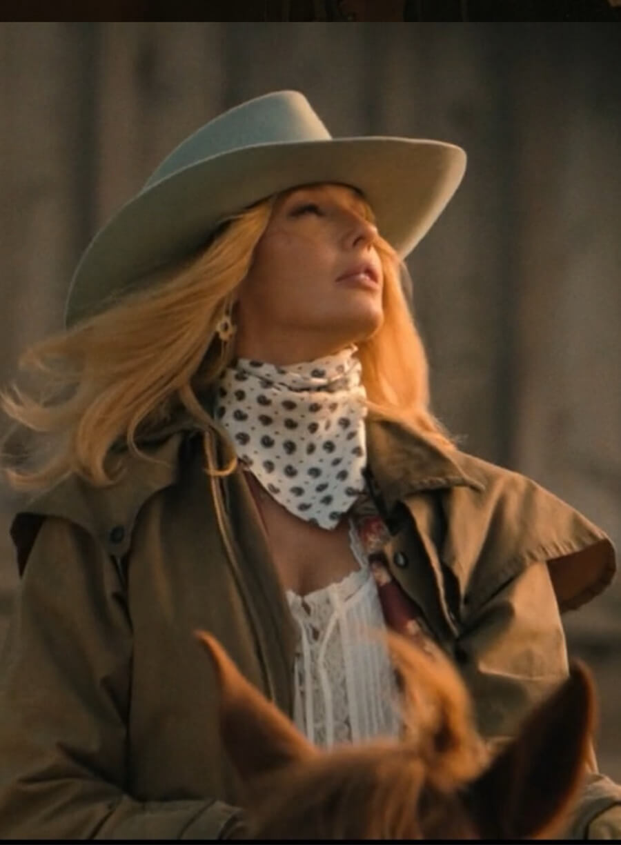Beth Dutton Dutton Ranch Western Cape Coat