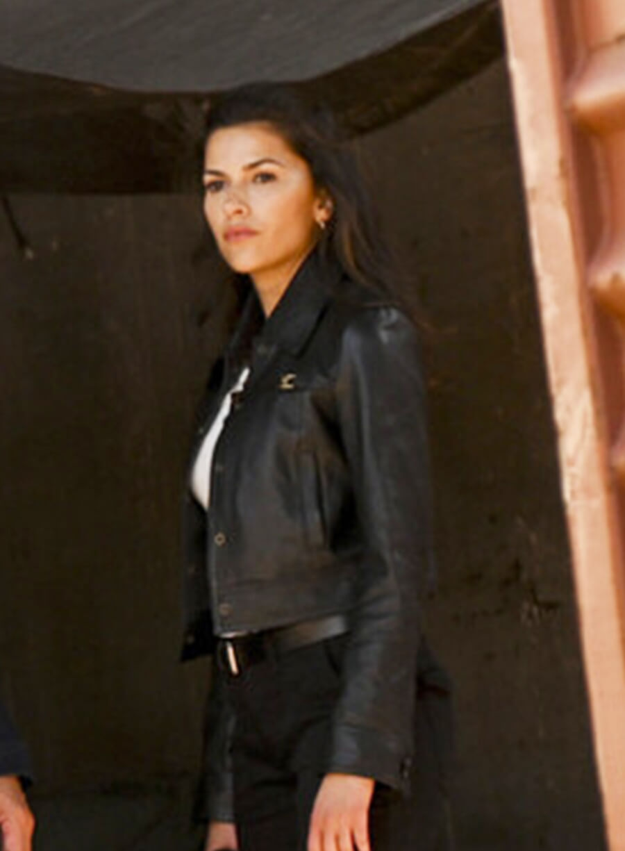 Billie Matalon Tracker S02 Black Leather Jacket