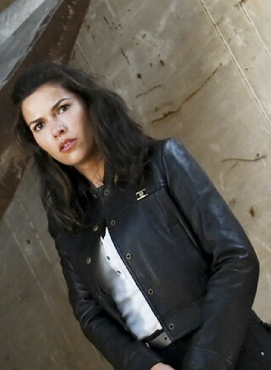 Billie Matalon Tracker S02 Black Leather Jacket