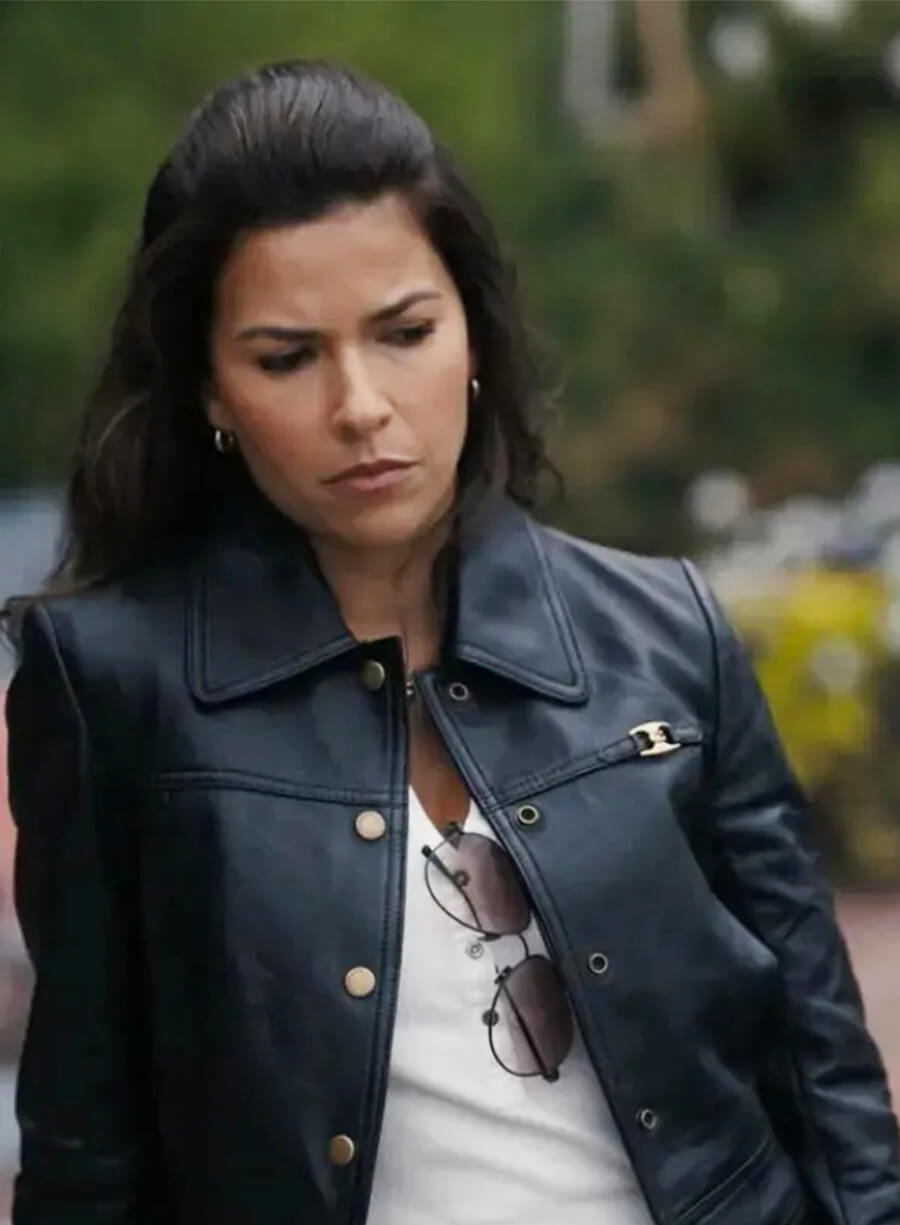 Billie Matalon Tracker S02 Black Leather Jacket