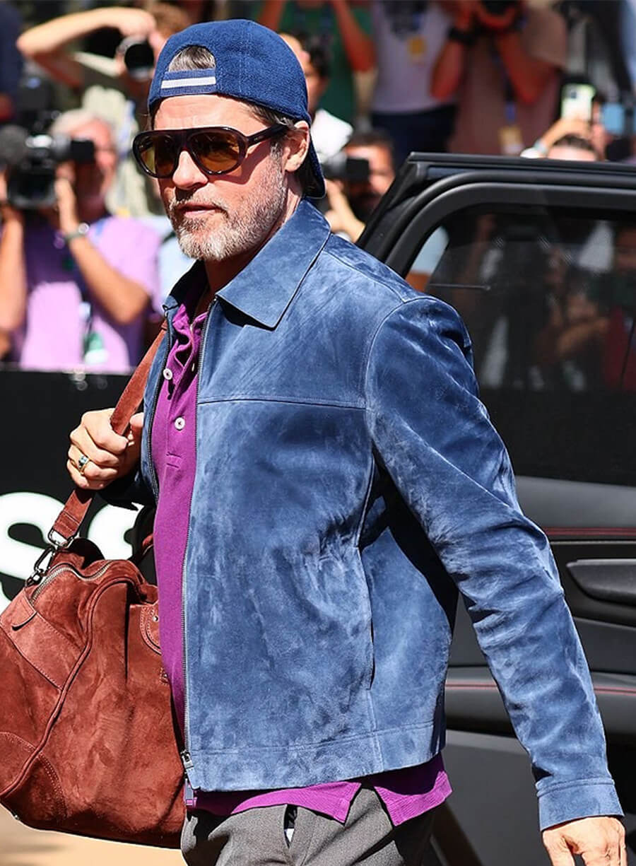 brad pitt san sebastián film festival jacket