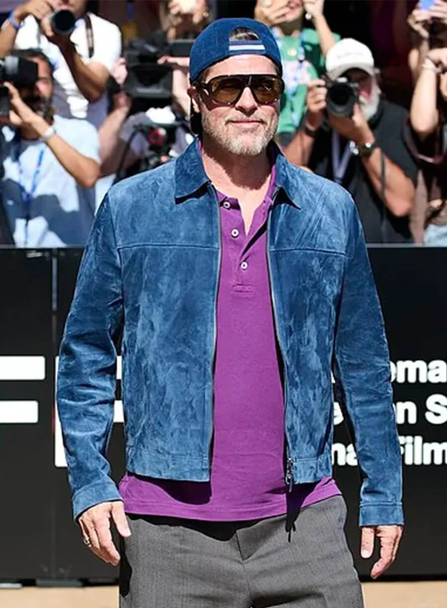 Brad Pitt Leather Jacket