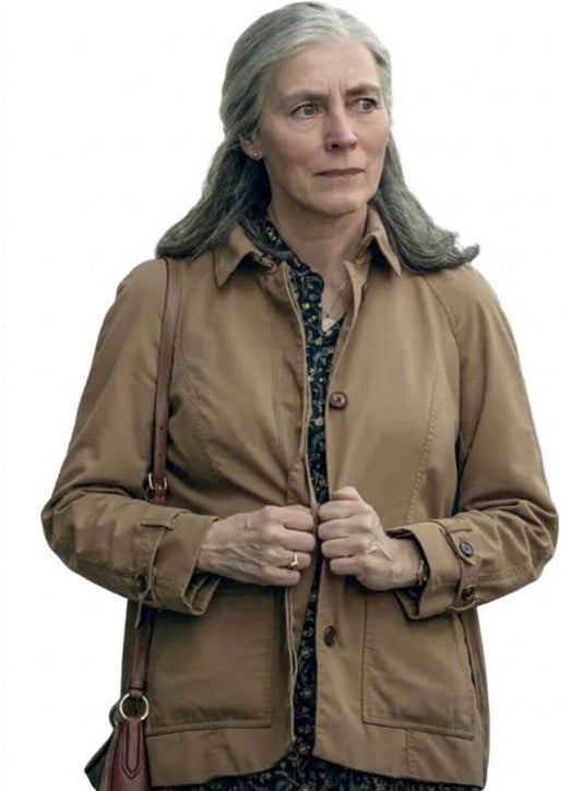 Catherine Standish Brown Cotton Jacket