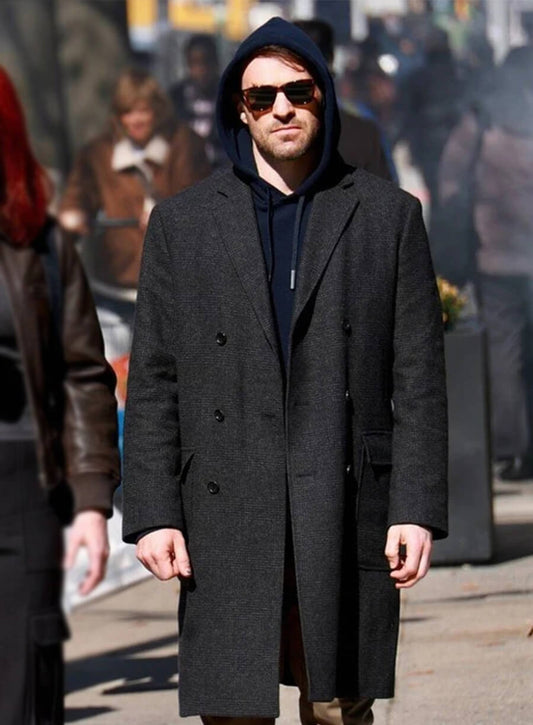 Charlie Cox Daredevil Born Again S02 Matt Murdock Wool Coat