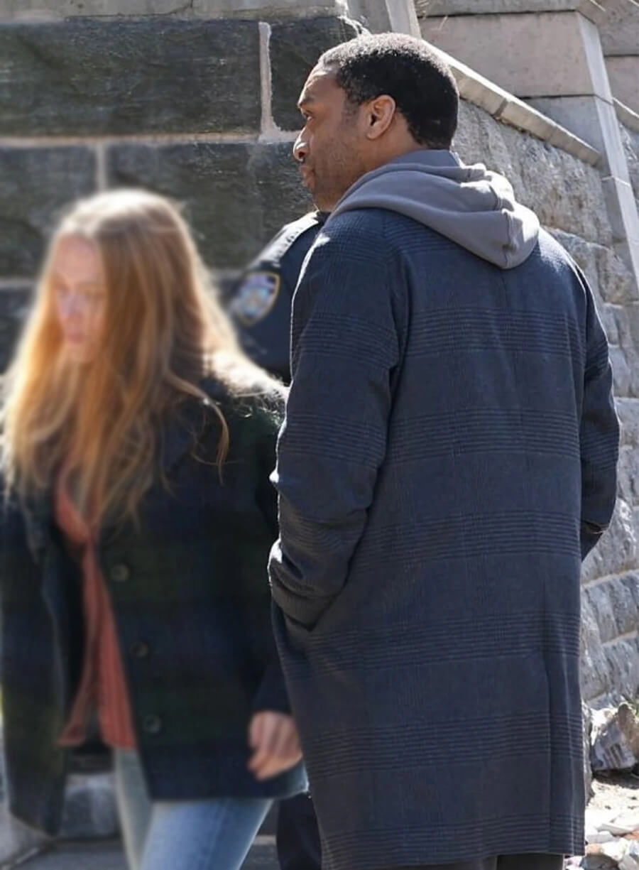 Chiwetel Ejiofor The Exorcist: Martyrs 2027 Grey Plaid Coat