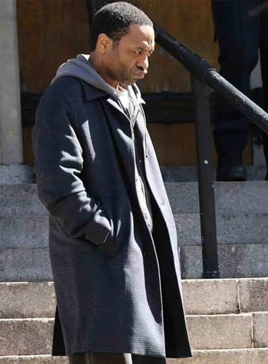 Chiwetel Ejiofor The Exorcist: Martyrs 2027 Grey Plaid Coat