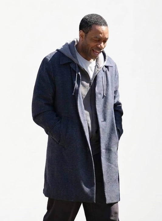 Chiwetel Ejiofor The Exorcist: Martyrs 2027 Grey Plaid Coat