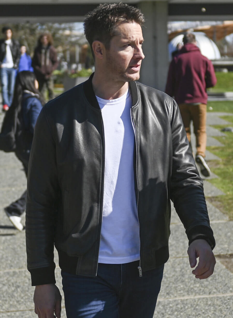 Colter Shaw Tracker S02 Black Bomber Leather Jacket