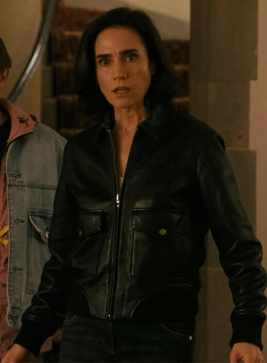 Dark Matter Daniela Leather jacket