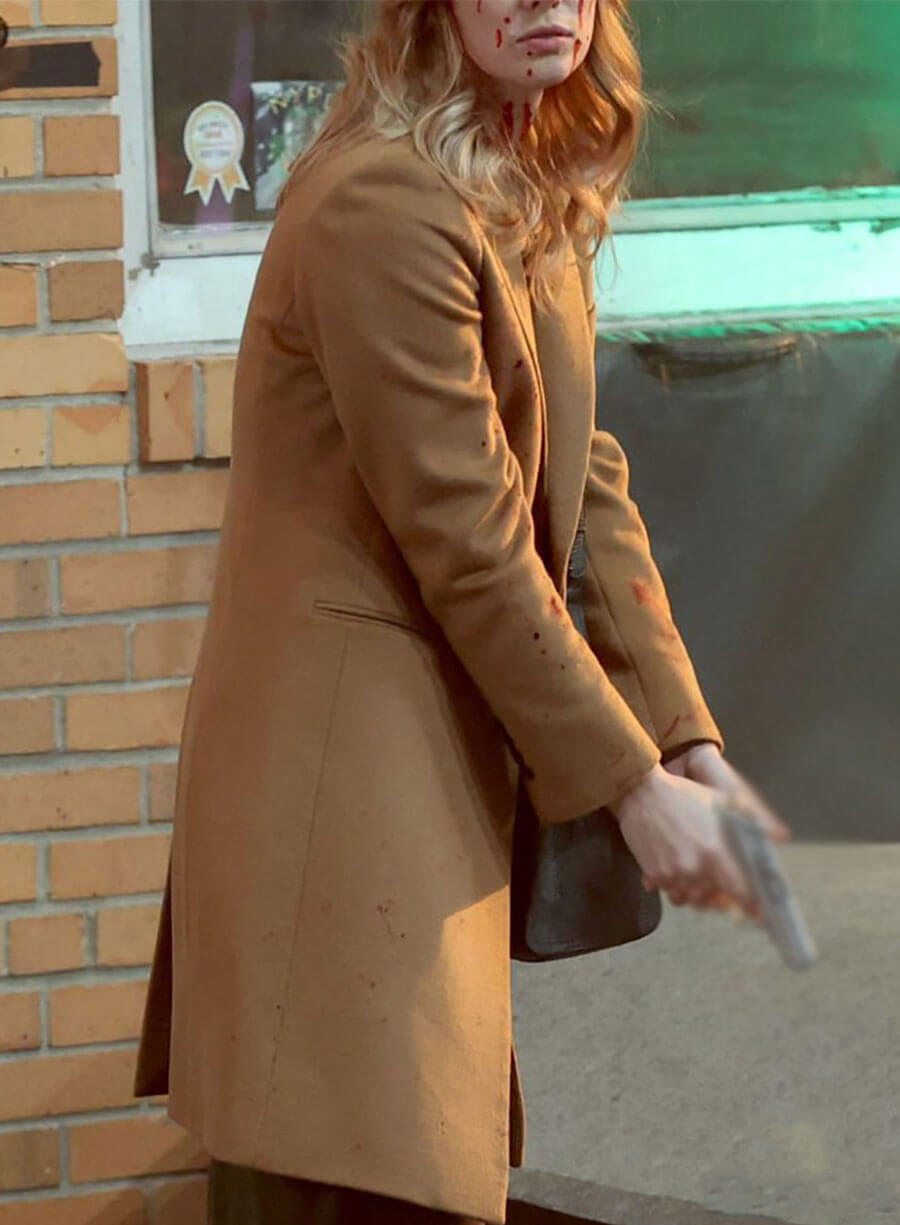 Deborah Ann Woll Daredevil: Born Again Karen Page Wool Coat