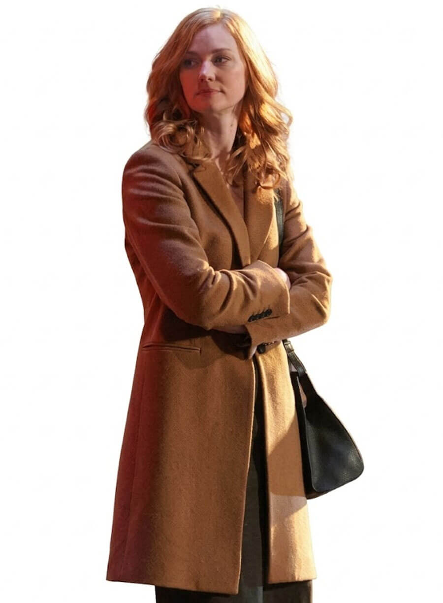 Deborah Ann Woll Wool Coat