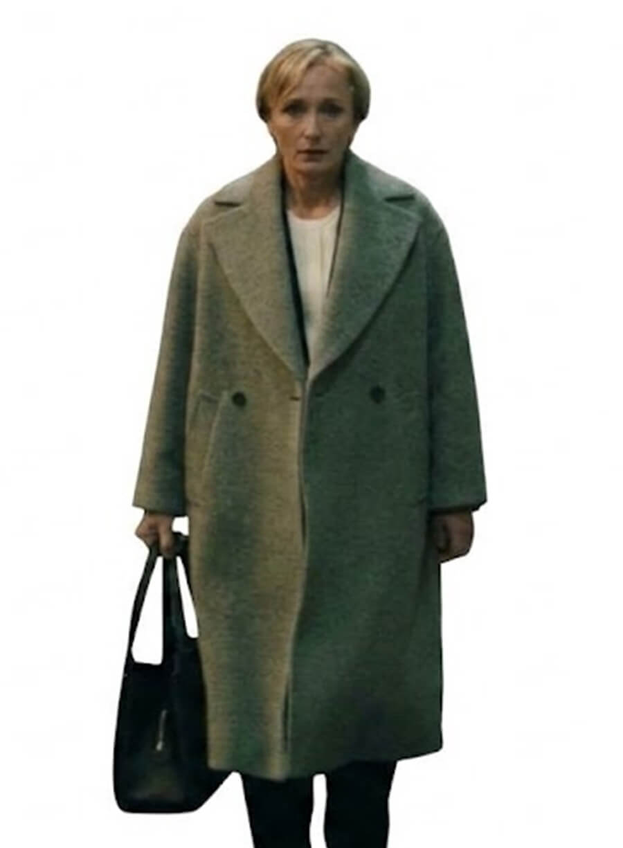 Diana Taverner Slow Horses S04 Gray Wool Coat