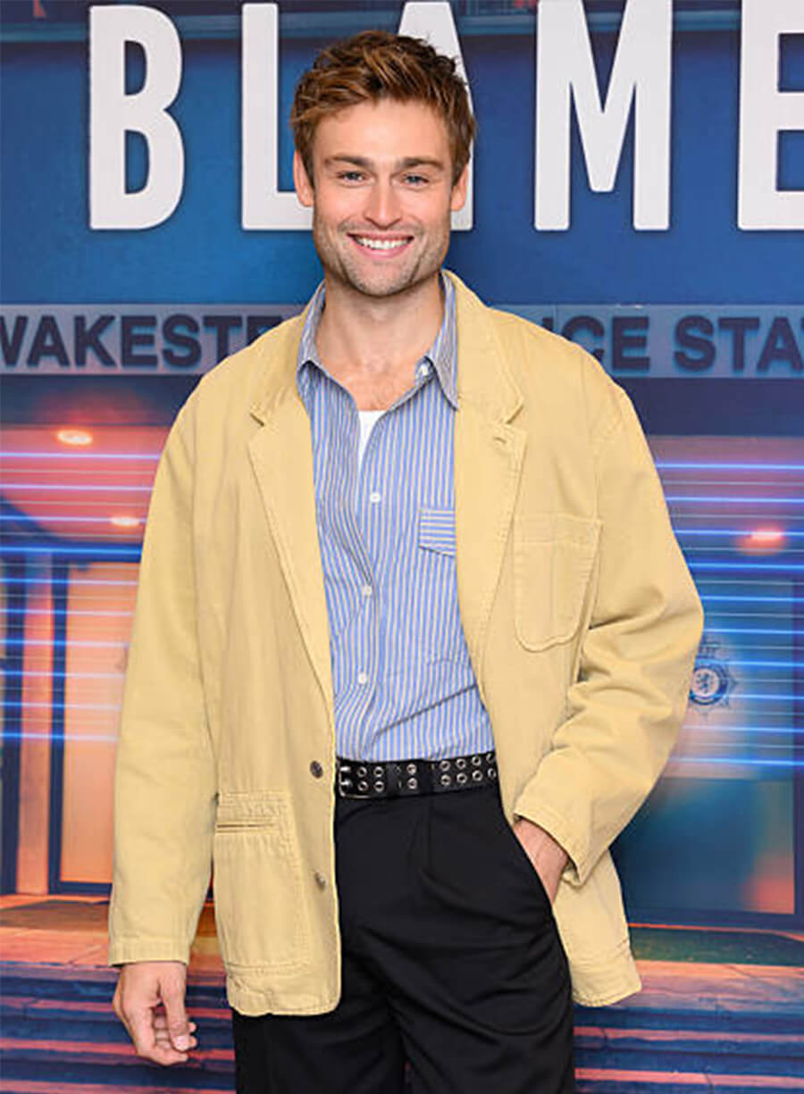 Douglas Booth The Blame 2026 Cotton Blazer Jacket