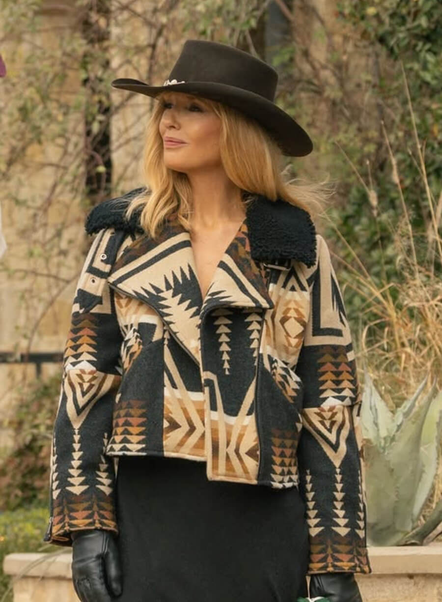 Dutton Ranch Beth Dutton Aztec Jacket