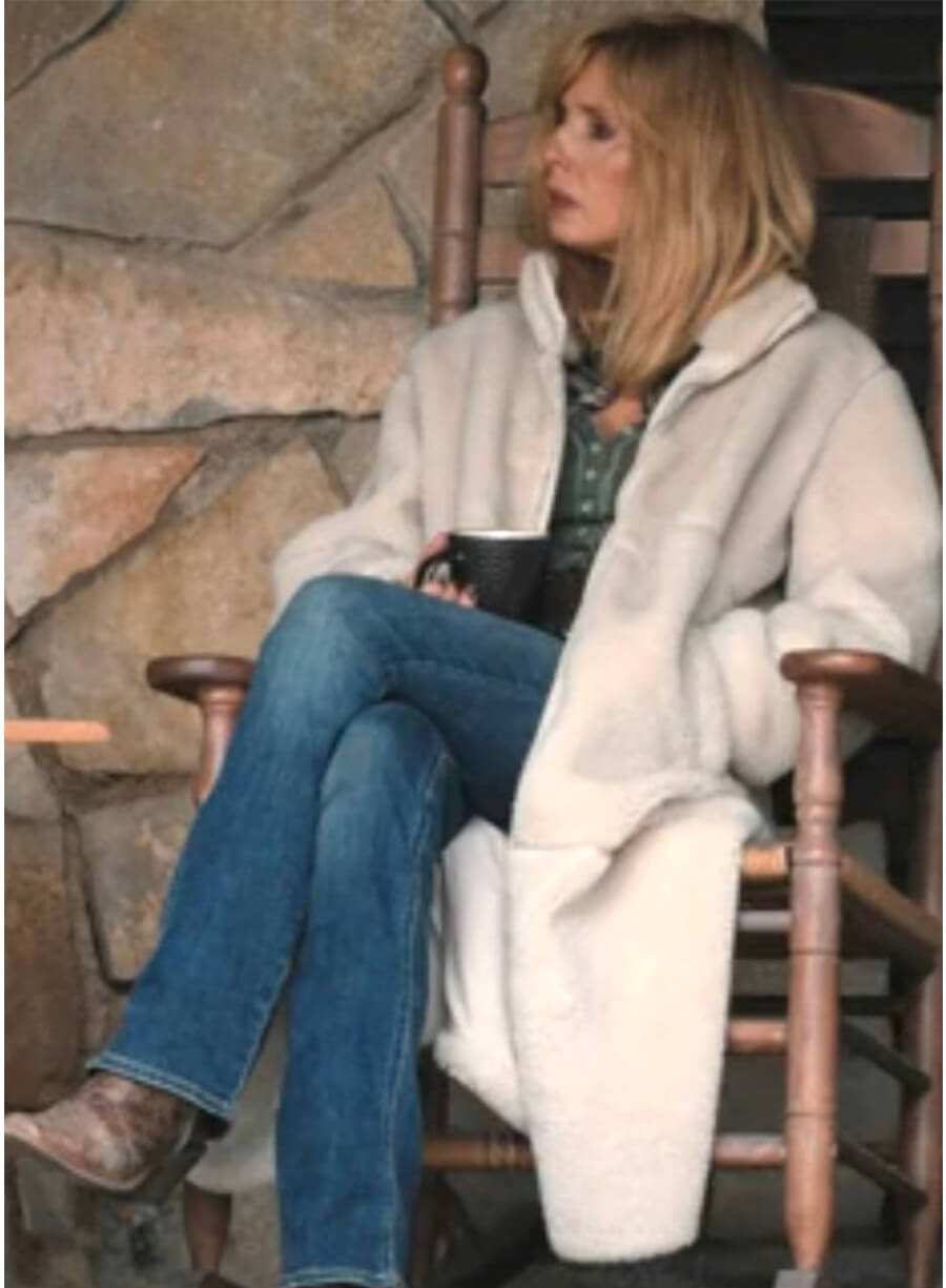 Dutton Ranch Beth Dutton White Coat