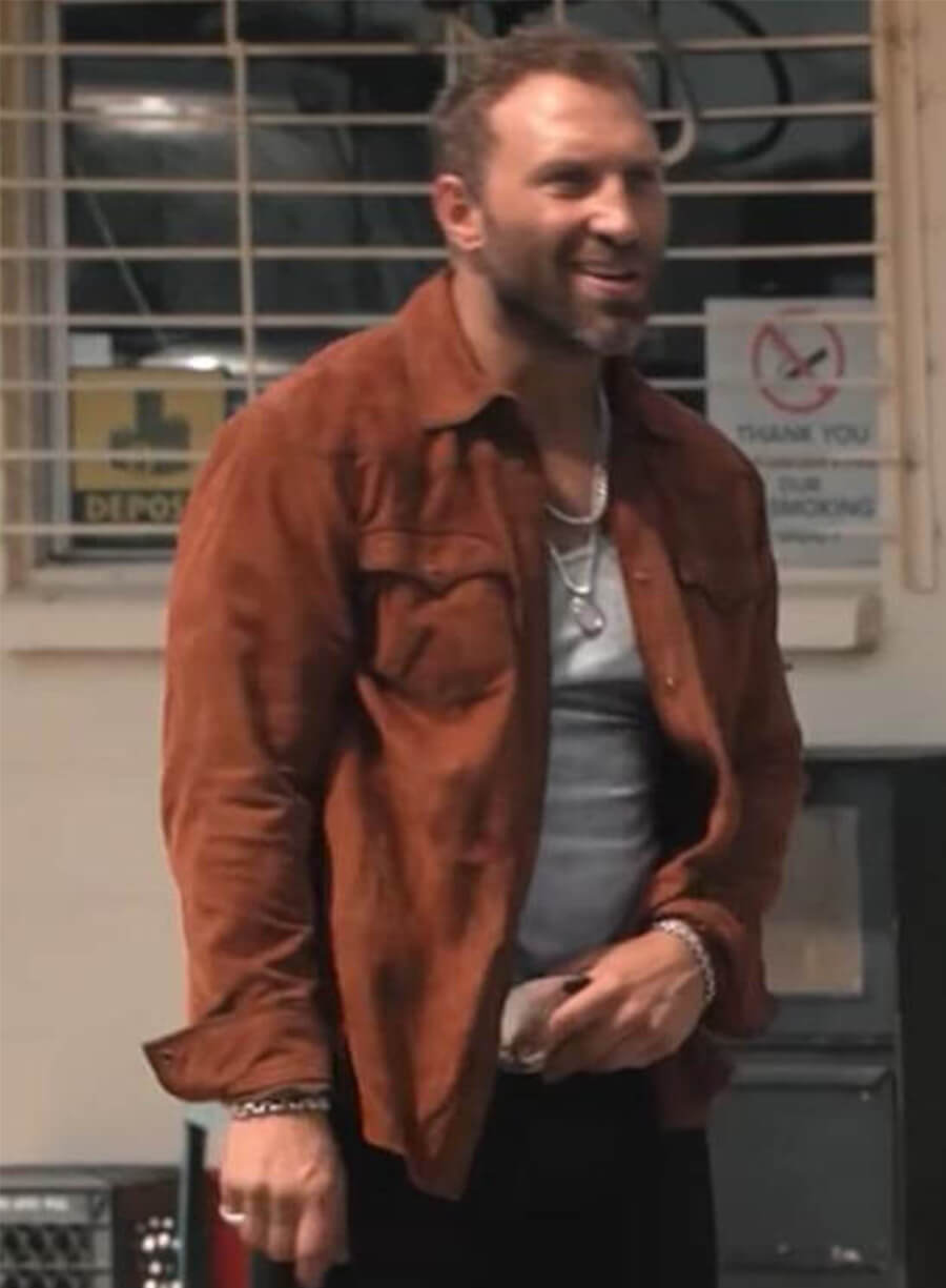 Dutton Ranch Rob-Will Jackson Rust Brown Suede Jacket