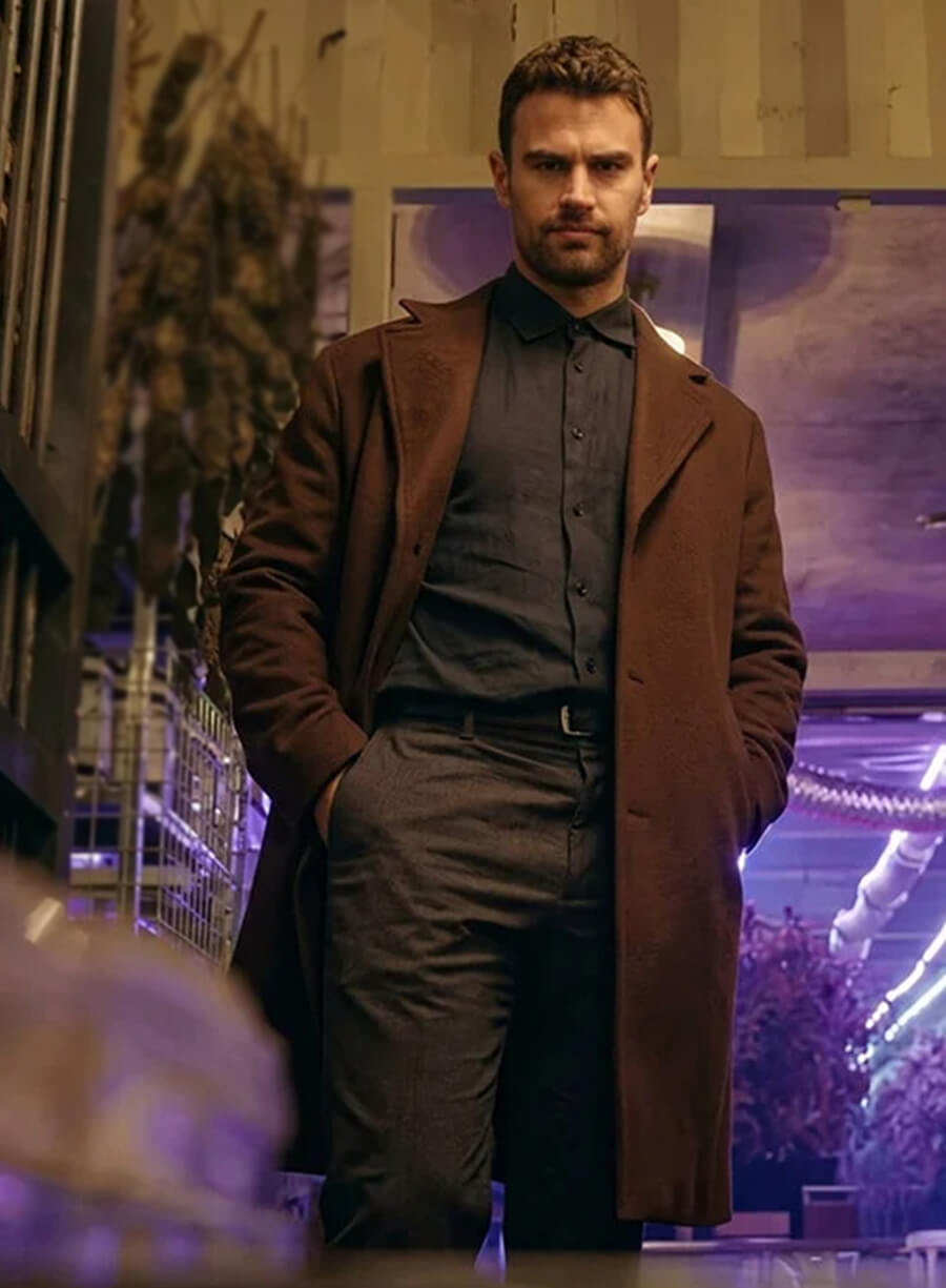 Eddie Halstead The Gentlemen S01 Brown Trench Coat