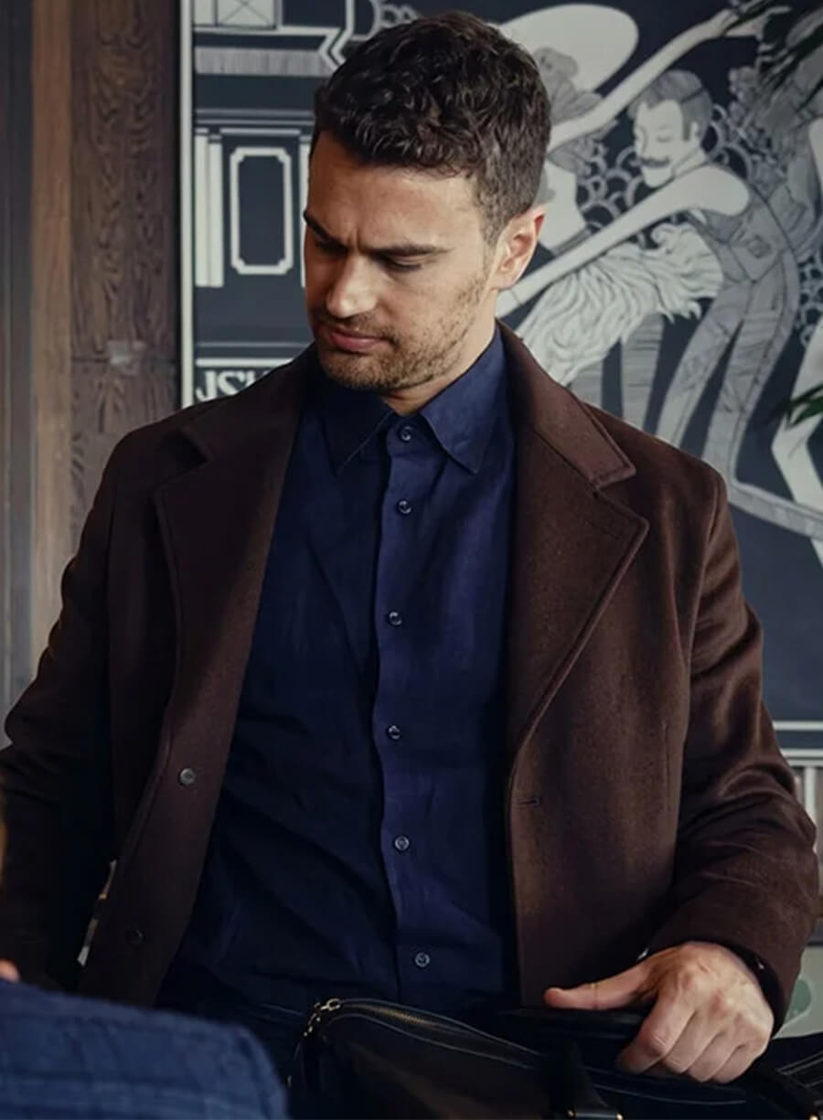 Eddie Halstead The Gentlemen S01 Brown Trench Coat