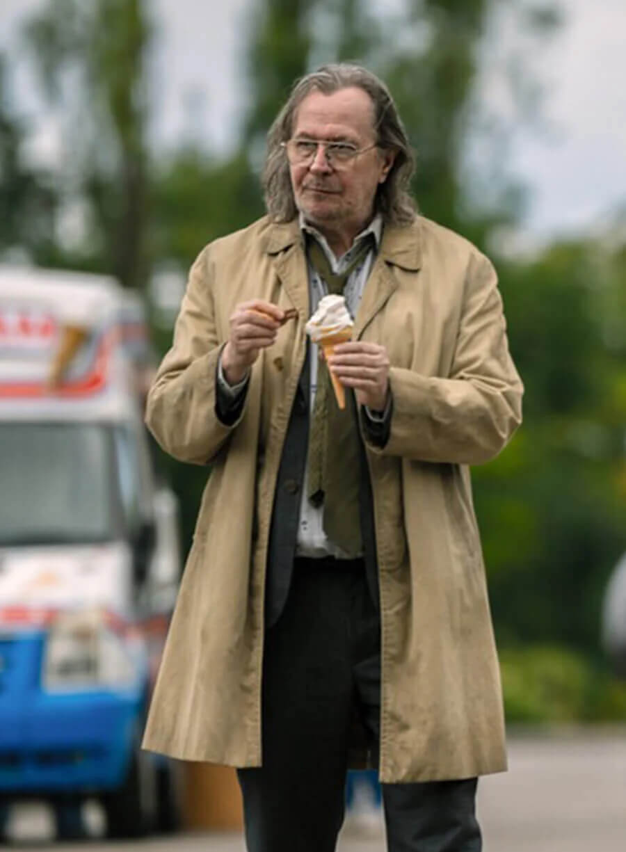 Gary Oldman Cotton Coat