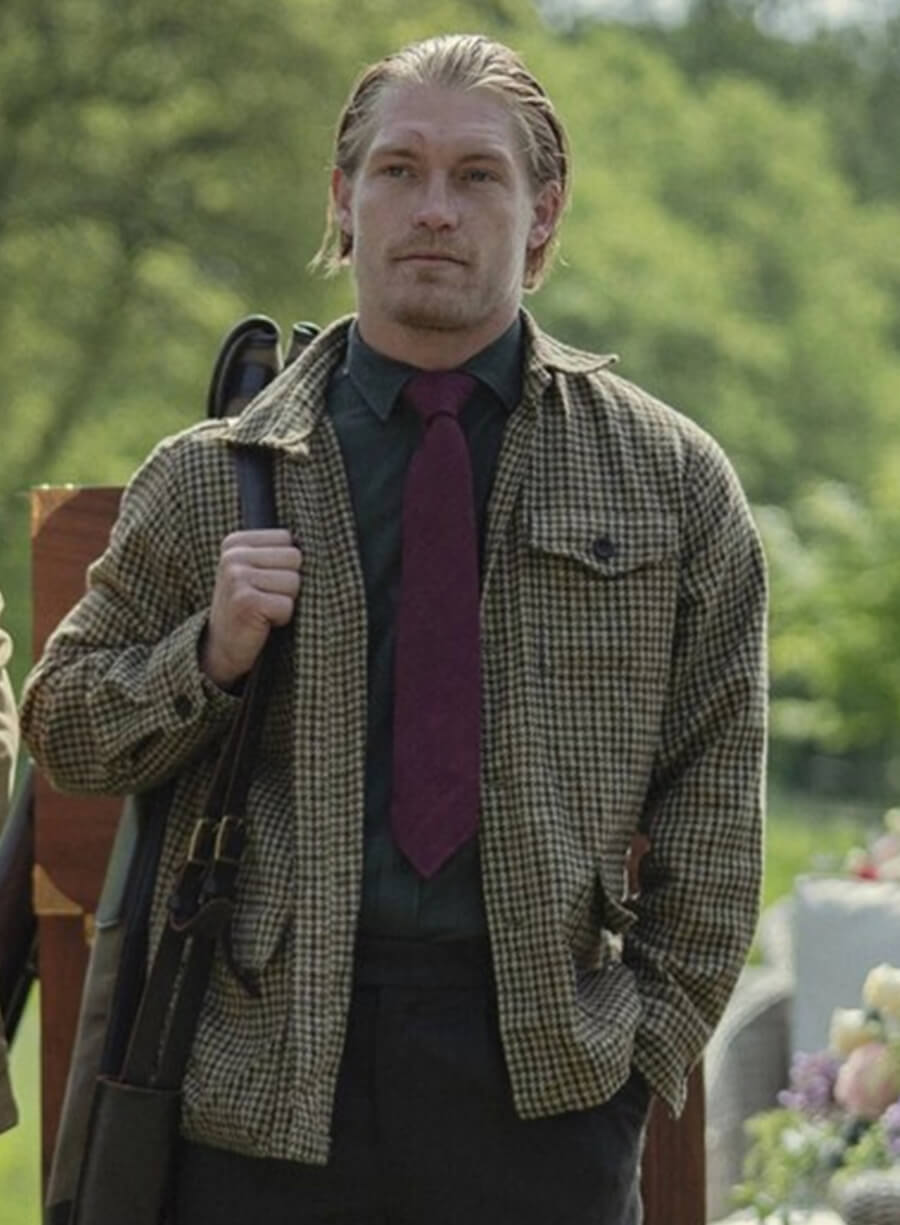 Harry Goodwins The Gentlemen S02 Jack Glass Plaid Jacket