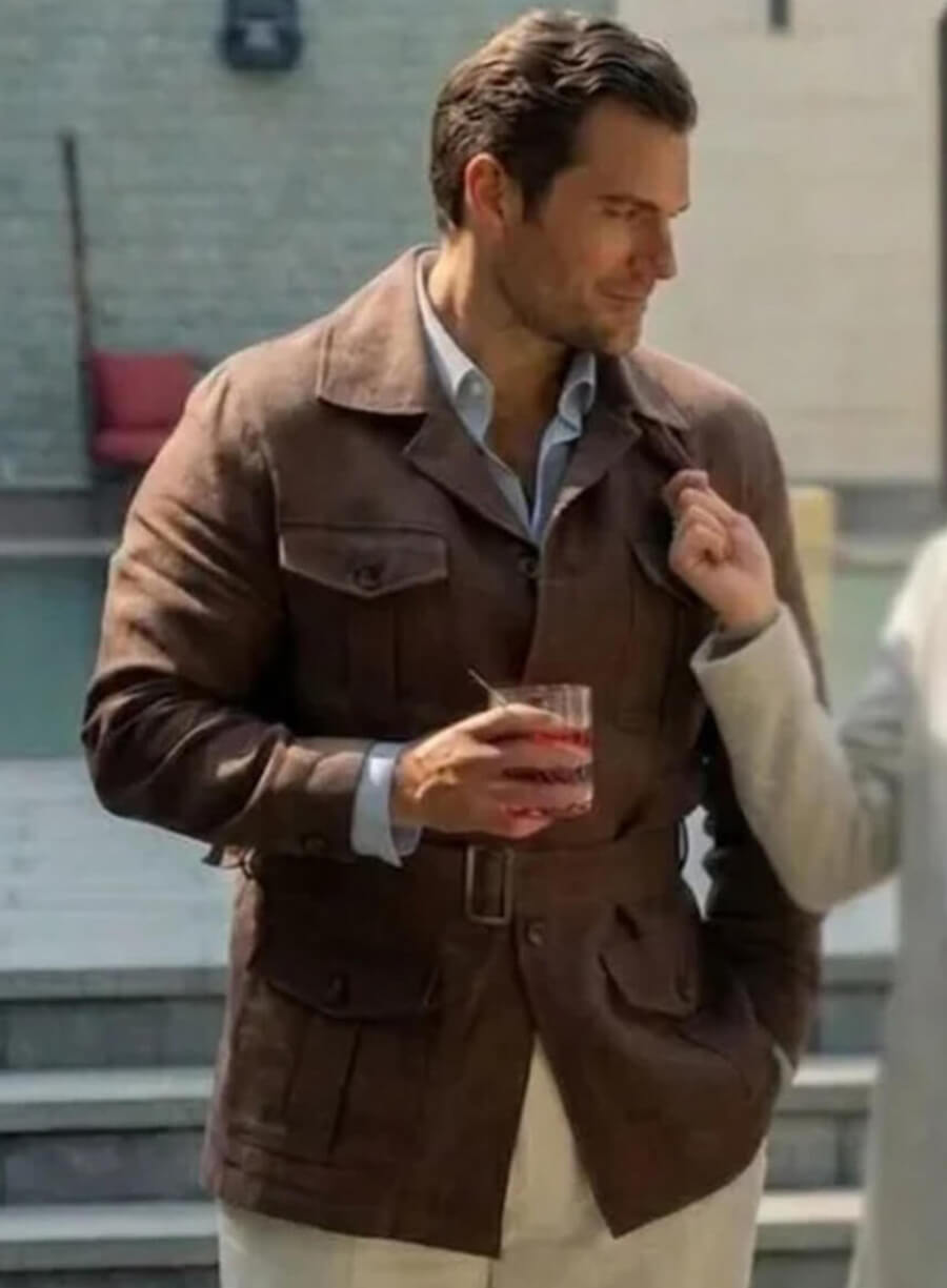 Henry Cavill In The Grey Jacket