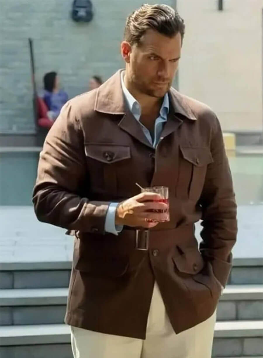 Henry Cavill In The Grey Jacket